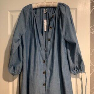 Blue Chambray Tunic
